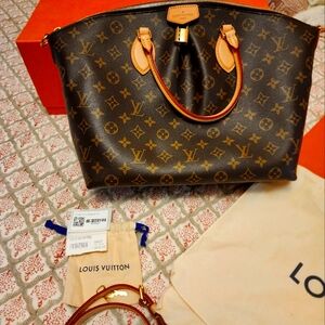 LV Boetie MM zipped tote